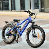 electric bike 26inch 0ah samsung dual suspension