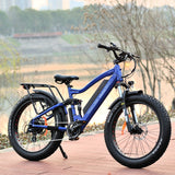 electric bike 26inch 0ah samsung dual suspension