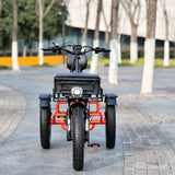 electric trike wide wheel base very safe