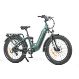 26 inch e bike full suspension step thro 750watt motor samsung battery