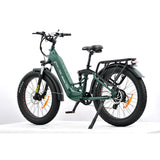 26 inch e bike full suspension step thro 750watt motor samsung battery