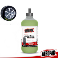Puncture Prevention Aeropak Liquid Tyre Sealant