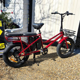 E-2Go  DUAL BATTERY electric long distance bike RED