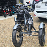 Four-wheeled electric bike