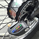 Lock Alarm fits on disc brake