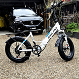 electric bike folding 20 inch fat tyre 