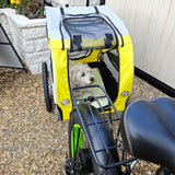 pet carrier trailer for bike
