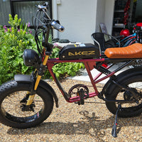 E-Bike Spencer BLACK Fat Tyre 'motorbike style'