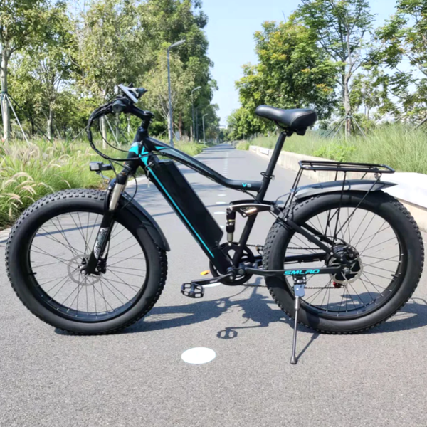 1000 watt e bike dual suspension e bike